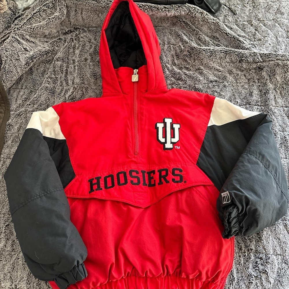 Vintage Logo 7 Indiana Hoosiers Windbreaker/Jacket